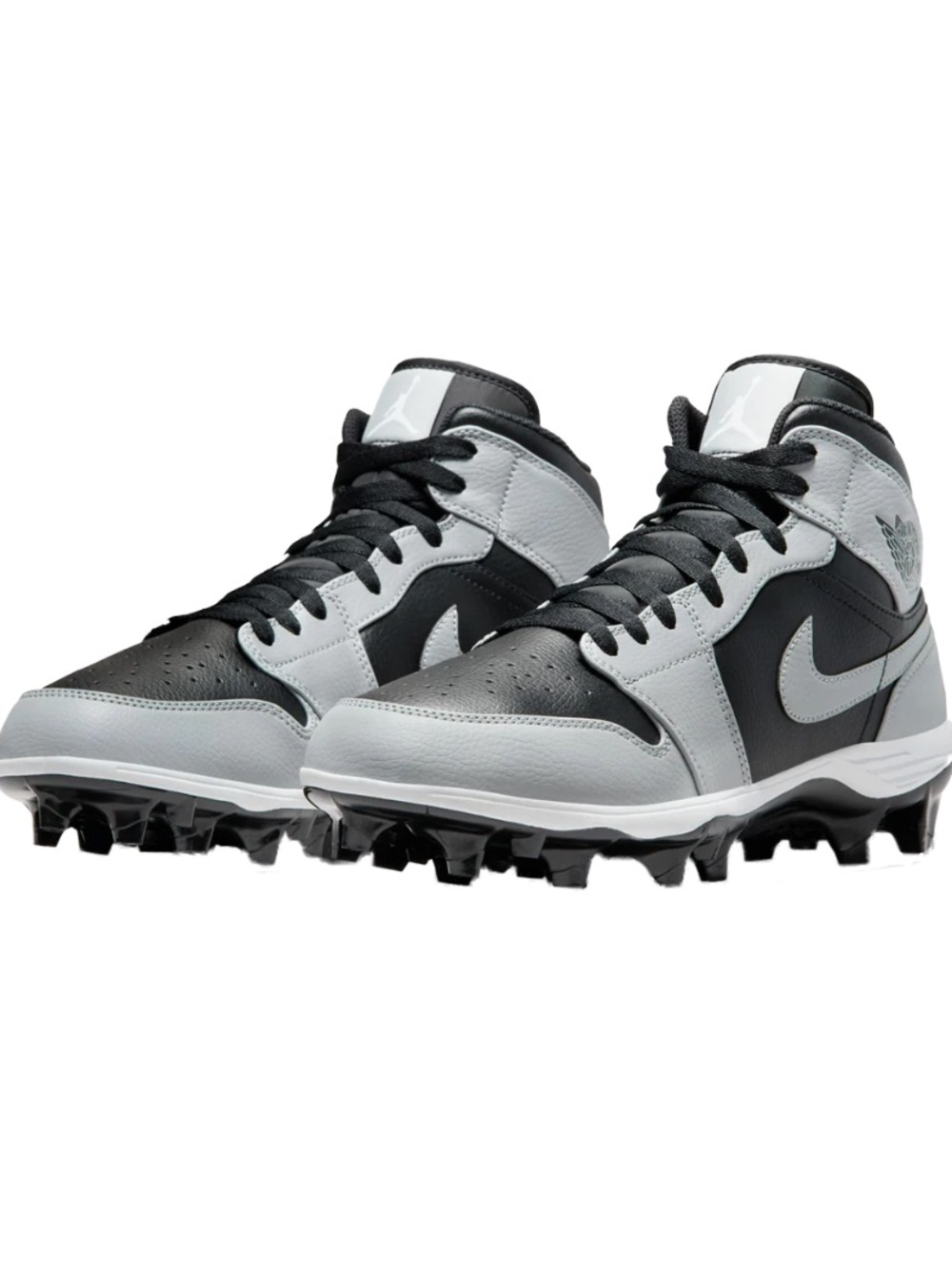 Nike Men’s Black & Gray High-Top Athletic Cleats